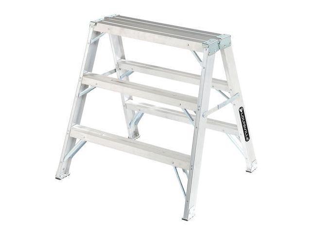 Photos - Other Power Tools Sawhorse Ladder, Aluminum, 34-3/4 W, 37 H LOUISVILLE L-2032-03