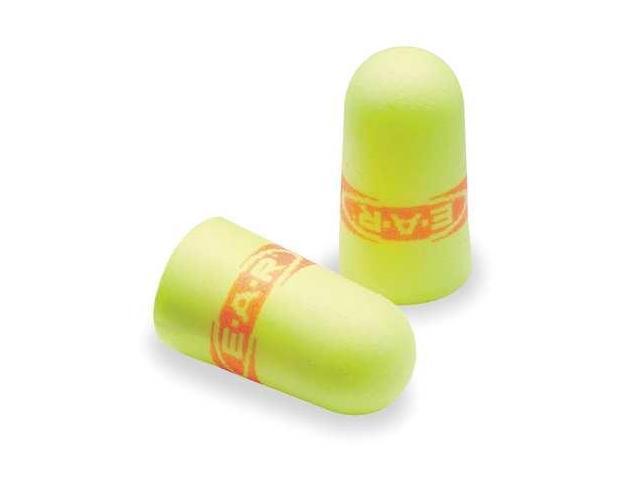 Ear Plugs, 33dB, W/o Cord, Reg, PK200