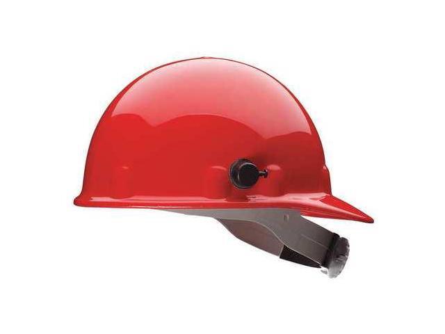 FIBRE-METAL BY HONEYWELL E2QRW15A000 Hard Hat, Super Eight E2, Thermoplastic, 8