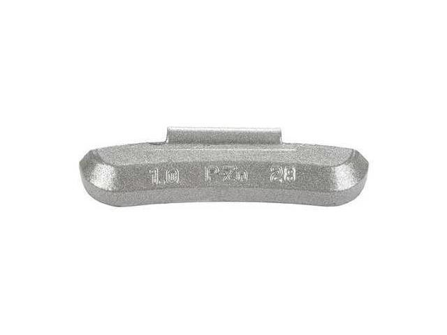 PERFECT EQUIPMENT P125ZU Wheel Weight,PZU Srs,1.25 Oz,PK25