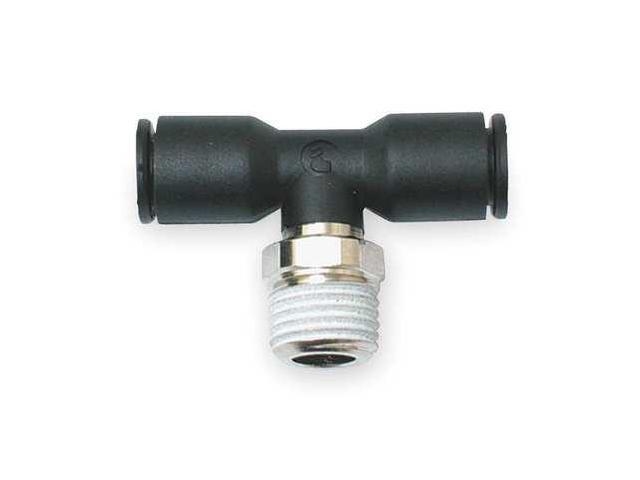 LEGRIS 3108 04 20 Push-Fit Tee Fitting, 5/32 in or 4mm Tube Size,