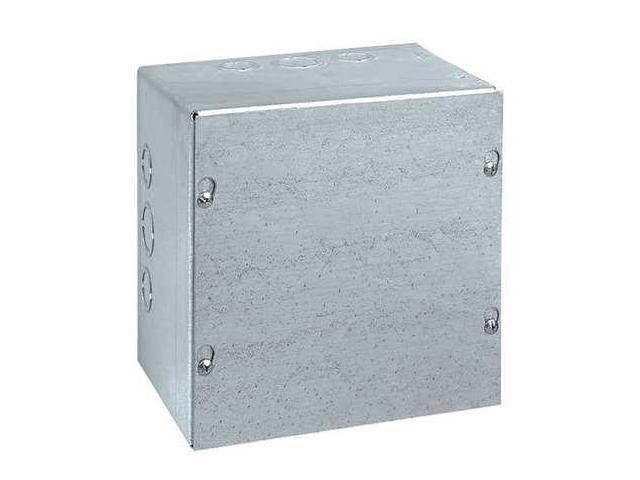 WIEGMANN SC181808G Captive Screws Electrical Enclosures, 18 in H, 8 in D, 18 in