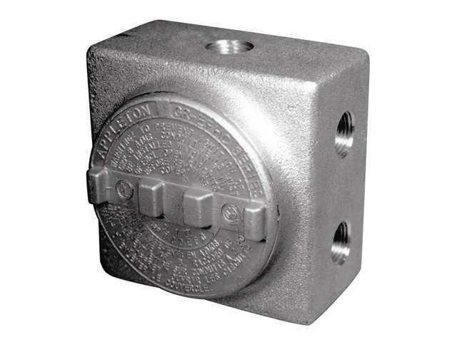 APPLETON ELECTRIC GRSS75 Conduit Outlet Body,7 Hub,3/4 In.
