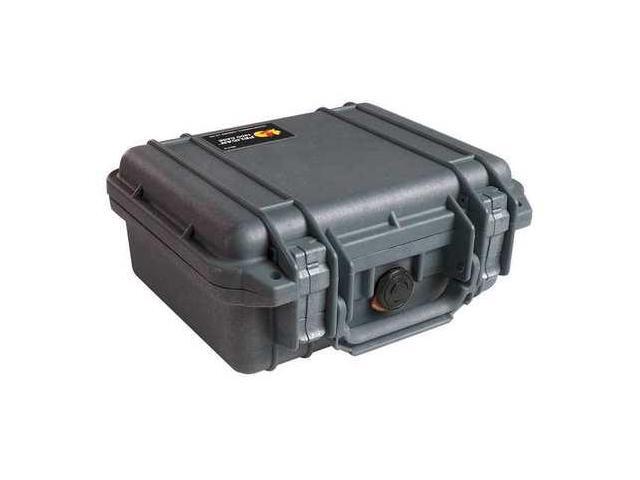 Pelican 1200 Small Protector Waterproof 10.6x10x4.8in Case, Black, No Foam