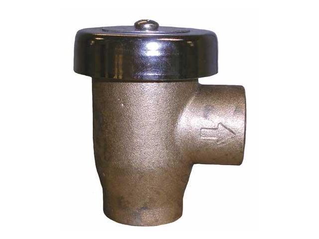 APOLLO 3820101 Vacuum Breaker,1/4 In,FNPT,Brass,125 psi