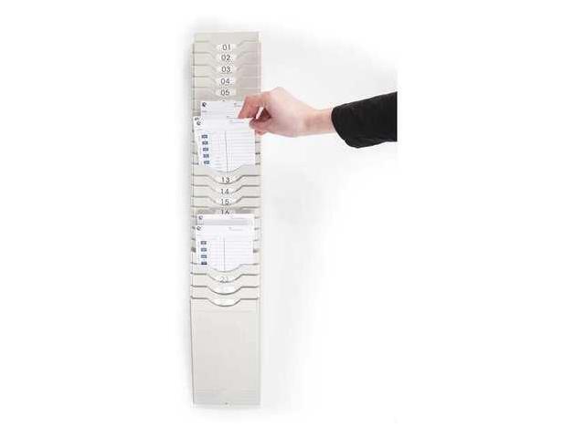 Distinow Pyramid 400-x Expanding Time Card Rack