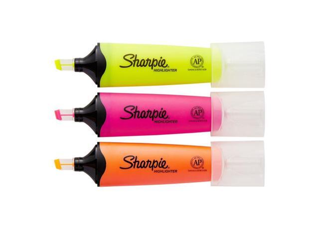 Sharpie Clear View Highlighters Chisel Tip Assorted 3/pk (1912767) 240797