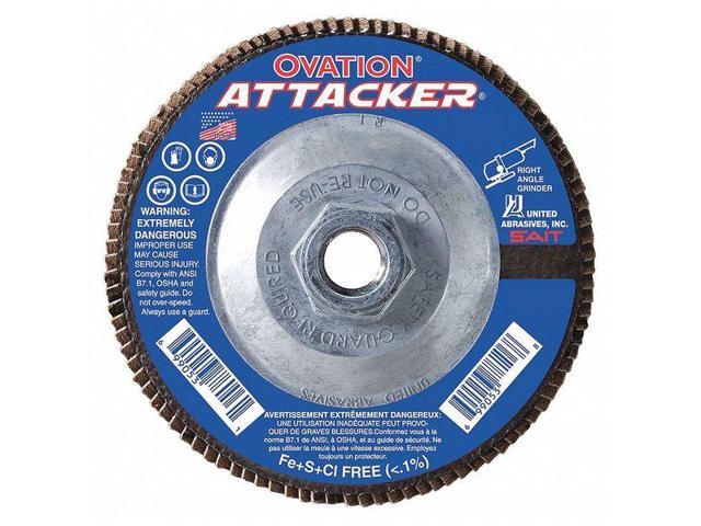 Photos - Other Power Tools United Abrasives SAIT 76316 Arbor Mount Flap Disc, 4-1/2in, 40, Coarse 