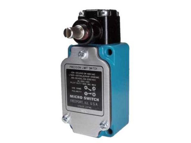 HONEYWELL 6LS2-L Limit Switch, No Lever, Rotary, 1NC/1NO, 10A at 480V AC,