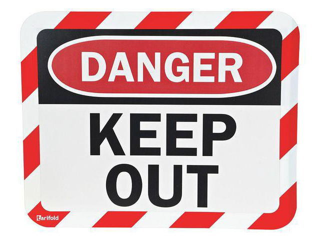TARIFOLD P194943KP Sign Holder,9 3/4 in x 12 1/8 in,PVC,PK2
