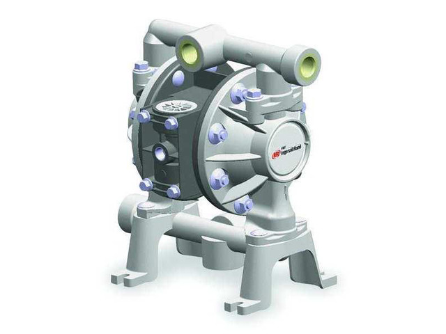 ARO PD05P-ARS-PUU-B Double Diaphragm Pump, Polypropylene, Air Operated,