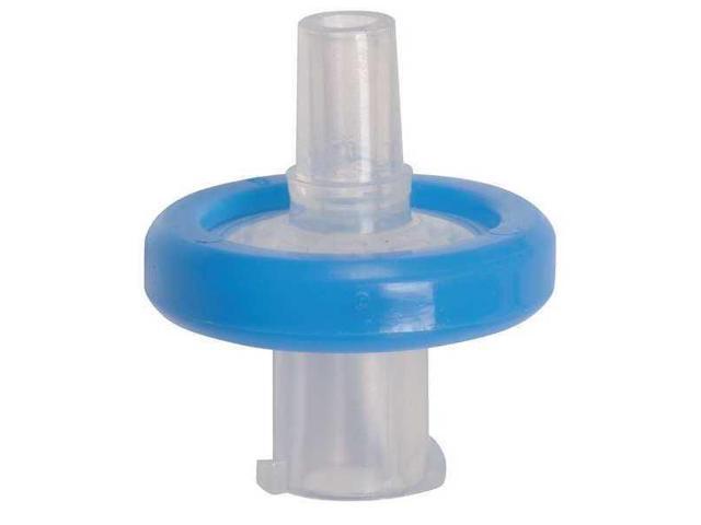 ZORO SELECT 11L848 Syringe Filter, PVDF, 0.22um, 13mm, PK75 (Formerly Lab