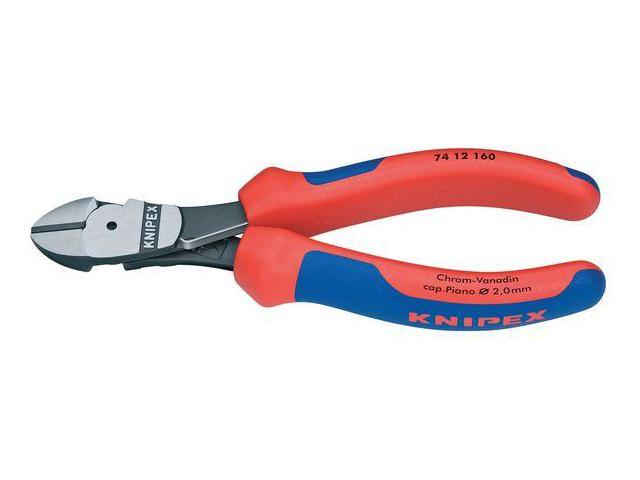 Photos - Other Power Tools KNIPEX 74 12 160 6 1/4 in High Leverage Diagonal Cutting Plier Standard Cu 