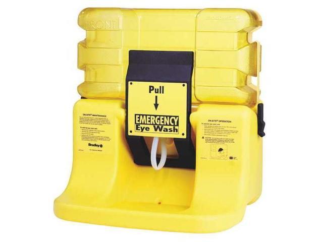BRADLEY S19-921 On-Site Eyewash Station in Yellow