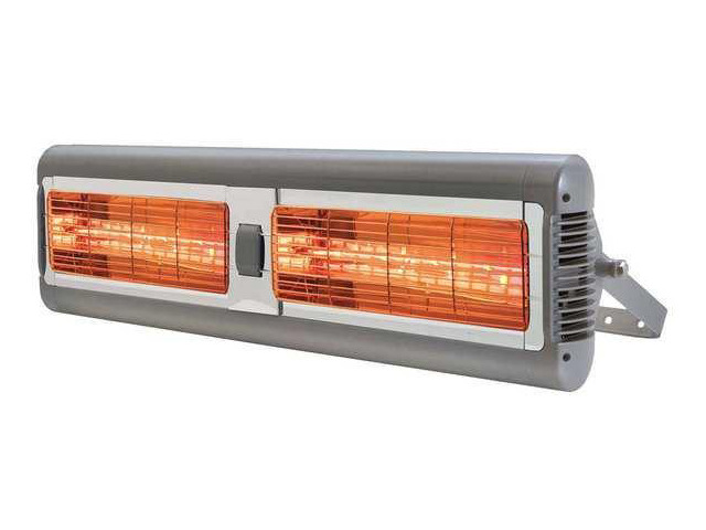 SOLAIRA SALPHAH2-40240G Electric Infrared Heater, 1 Phase, Aluminum, 13,648