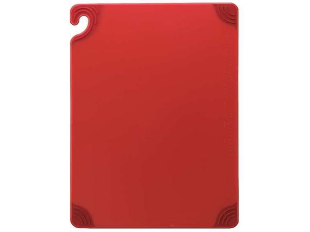 SAN JAMAR CBG182412RDGR Cutting Board,18x24,Red