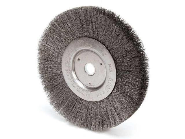 Photos - Other Power Tools WEILER 93119 Crimped Wire Wheel Wire Brush, Arbor 1035 