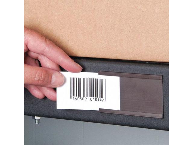 Photos - Inventory Storage & Arrangement AIGNER INDEX MC100 Magnetic C Channel Cardholder, W 1 Inch