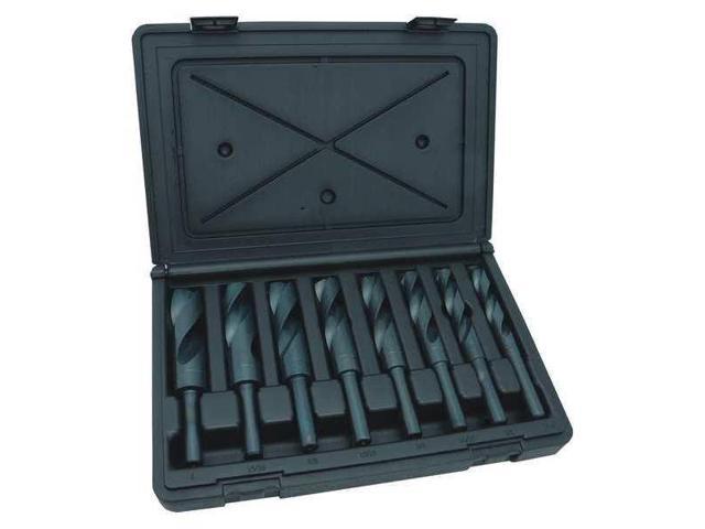 Photos - Other Power Tools Chicago-Latrobe 57840 8PC 1/2 Reduced Shank Silver & Deming Drill Set 