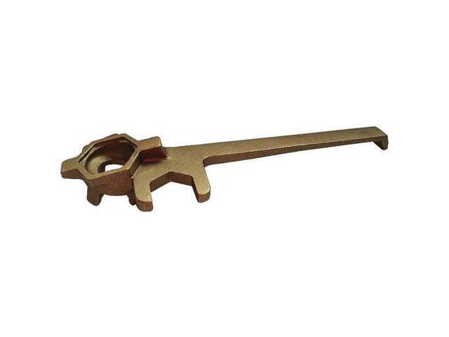 ZORO SELECT 1VKC8 Drum Plug Wrench,15 In. L,Offset