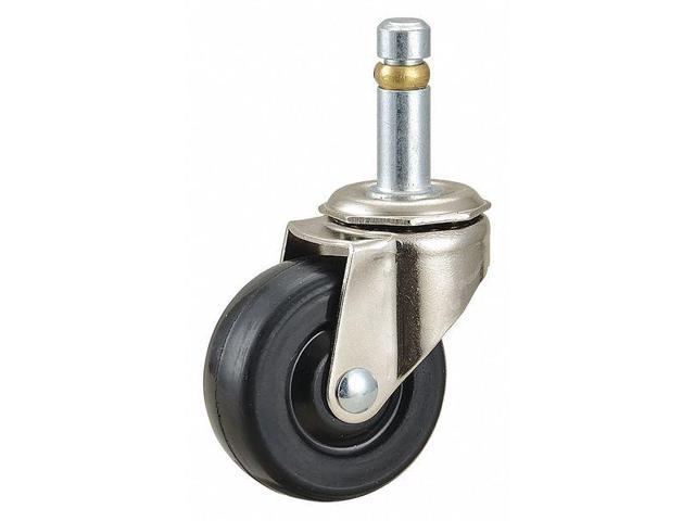 Photos - Other Garden Tools ZORO SELECT 3A787 Swivel Stem Caster, Rubber, 2 in., 75 lb. 30707