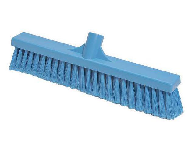 REMCO 31783 2 x 16 in Sweep Face Broom Head, Soft, Synthetic, Blue