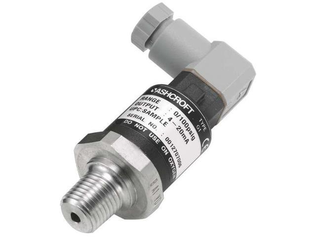 ASHCROFT G17M0215M1200# Transducer,0 to 200 psi,Output 1 to 5VDC