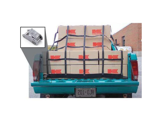 KINEDYNE CN390GRA Pick Up Truck Net,Black,8 ft L,12 ft W