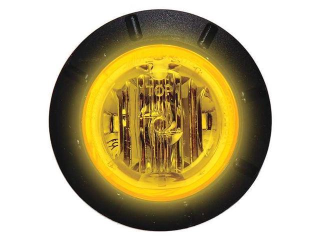 Photos - Chandelier / Lamp MAXXIMA M09400Y Clearance Marker, 6LED, P2PC, 1-1/4In, Amber