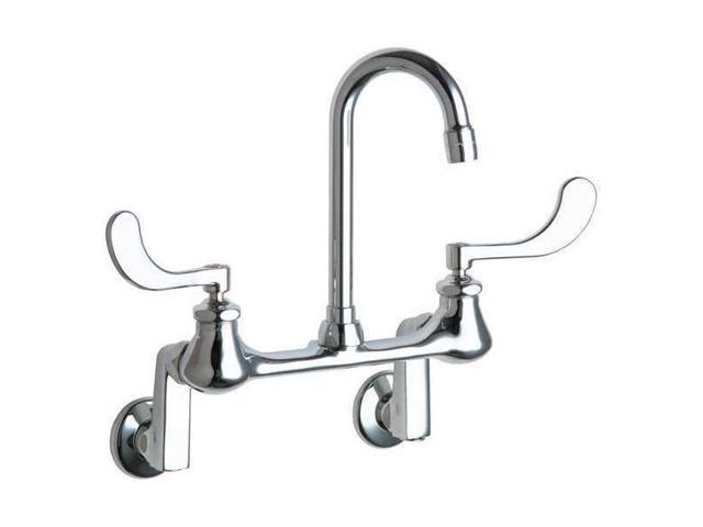 Photos - Other sanitary accessories CHICAGO FAUCETS 631-E35RABCP Manual, 3' to 13' Mount, Commercial 2 Hole