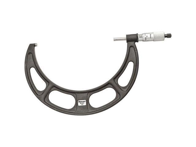 STARRETT T436.1XRL-8 Outside Micrometer,0 to 25mm Range