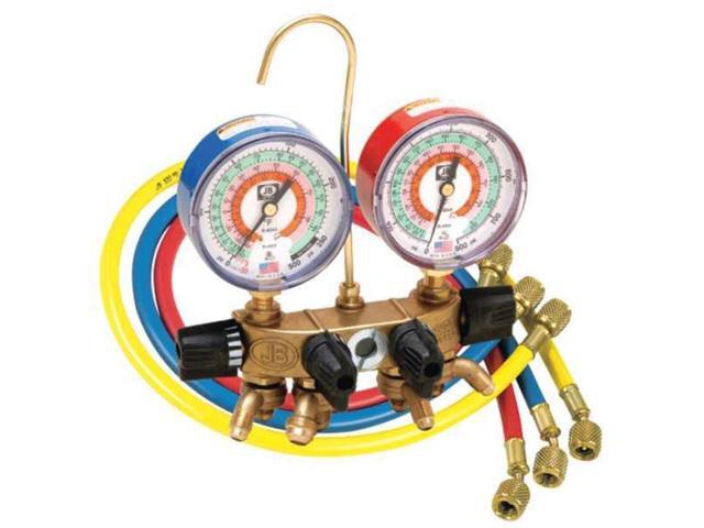 Jb Industries Manifold Gauge Brass 26200-310