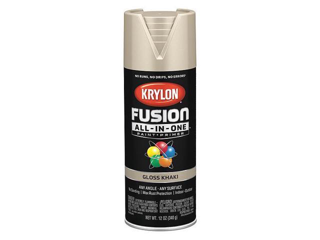 Photos - Putty Knife / Painting Tool Krylon Fusion All-In-One Gloss Spray Paint & Primer, Khaki K02713007