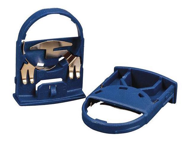 SPEEDGLAS 06-0400-55-B Battery Holder,Nylon,Blue,PK10