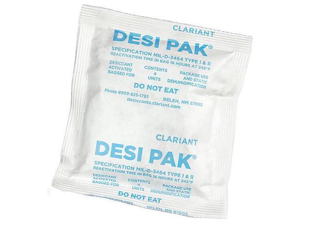 ARMOR SHIELD D4UCT-D Desiccant,5-1/2in. L,5in. W,4 oz.,PK500
