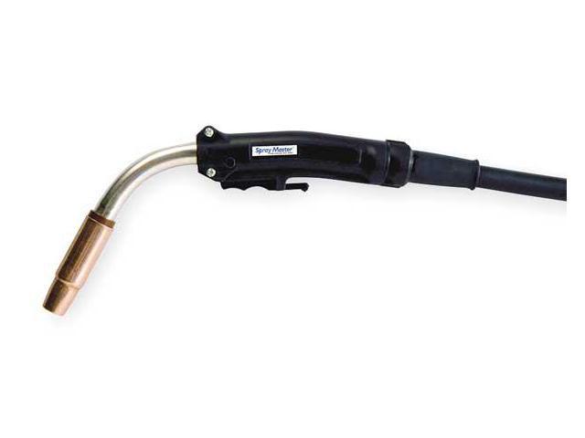 Tweco - 10301103 - Tweco 300 Amp Professional No. 3 Classic Air Cooled MIG Gun For 0.035 - 0.045 Wire With 15' Leads And