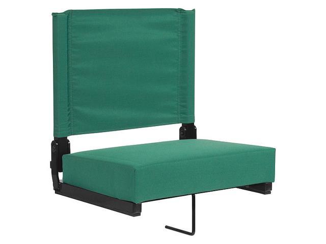 Photos - Chair Flash Furniture Grandstand Comfort Seats by Flash with Ultra-Padded Seat in Hunter Green 8 