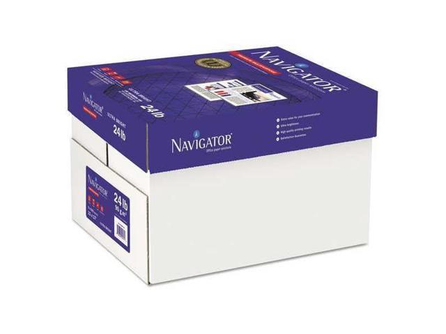 NAVIGATOR NMP1724 Paper,24lb.,97Br,11'x17',BrightWhite,PK5