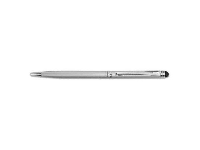 Stylus/Pen Combination, Twist Ballpoint, Silver
