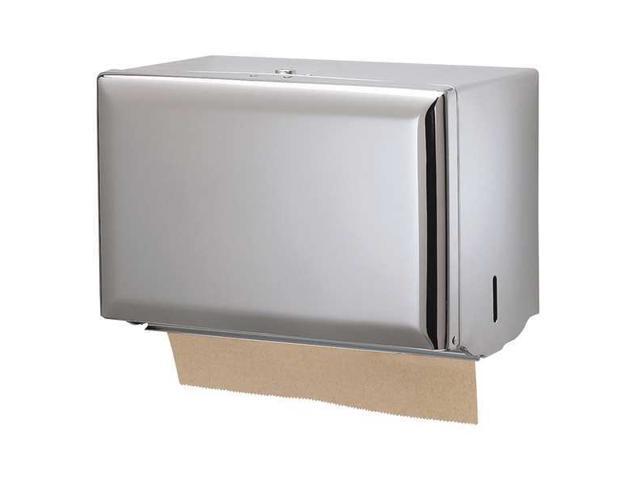 San Jamar Singlefold Paper Towel Dispenser Chrome 10 3/4 x 6 x 7 1/2 T1800XC