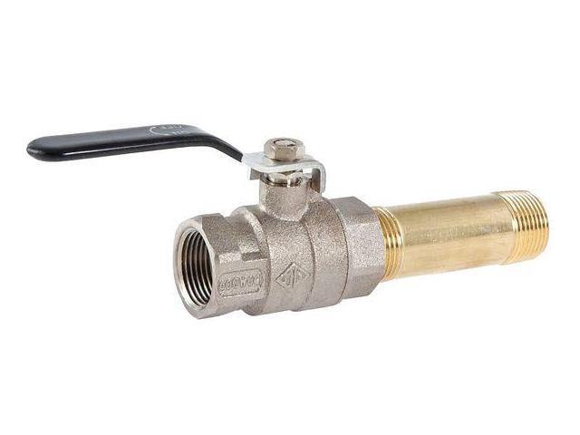 WATTS 3/4 LF-TC 757/957 6-10 Test Cock,3/4 In,Use w/Backflow Prevent