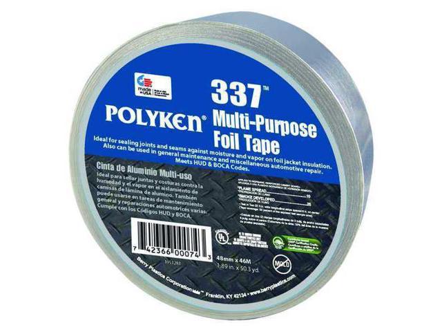 Photos - Light Bulb Polyken 2 In. X 50 Yd. 2 Mil Aluminum Foil Tape 1087625