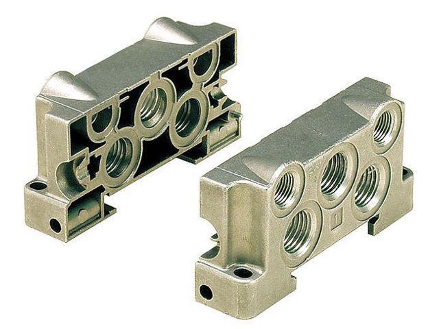 Photos - Air Compressor SPEEDAIRE 3FZZ2 End Plate Kit, 5599-1 ISO 1 Manifolds