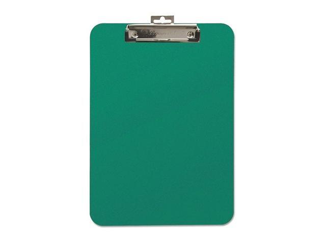 Baumgartens Unbreakable Recycled Clipboard 1/4' Capacity 8 1/2 x 11 Green 61626
