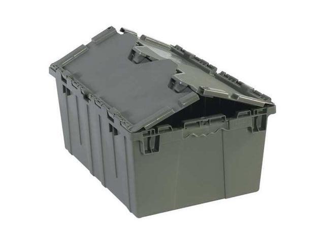 Box Partners Round Trip Tote 20 1/4' x 14 1/4' x 9 5/8' Gray 1/Each BINR110