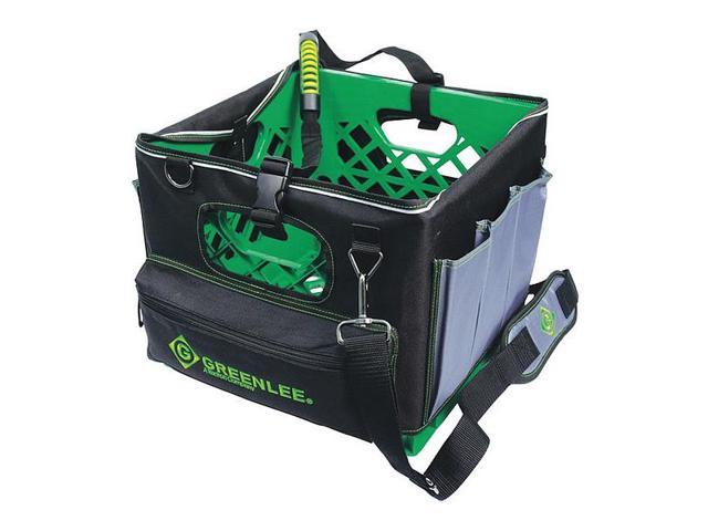 Photos - Other Garden Tools Greenlee 0158-28 Bag/Tote, Tool Bag, Black, Polyester, 11 Pockets 
