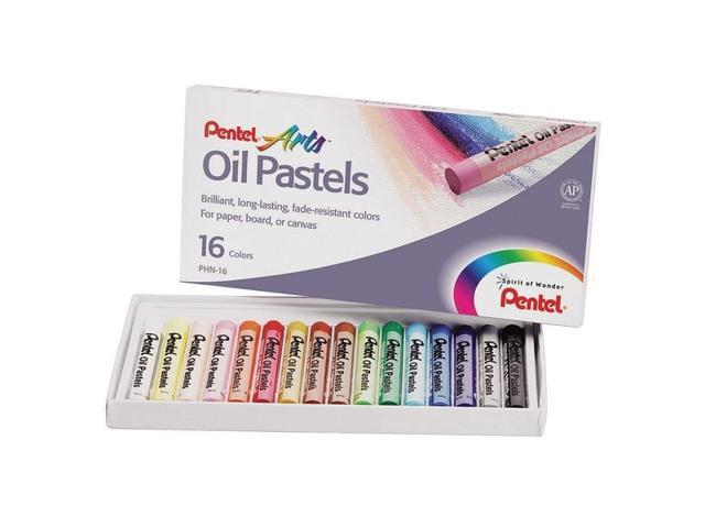 Oil Pastel Set With Carrying Case,16-Color Set, Assorted, 16/Set