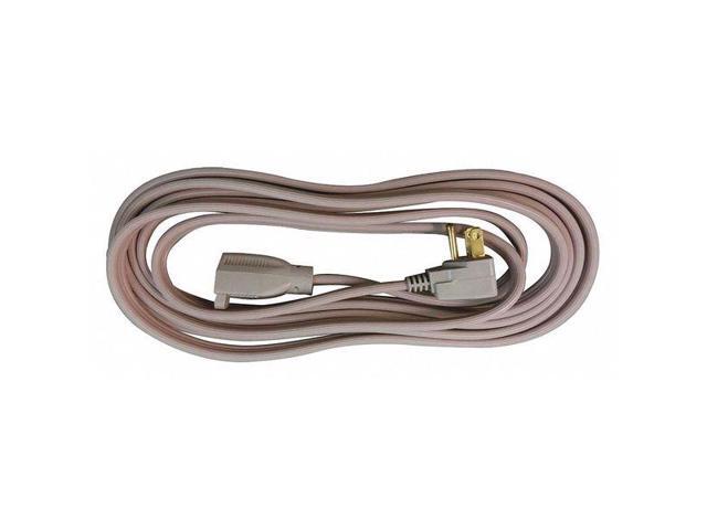 Compucessory Heavy Duty Extension Cord 15' Gray 25147