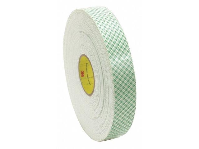3M 4016 Double Sided Foam Tape 1' x 36 yds. 1/16' Natural 9/Case T9554016