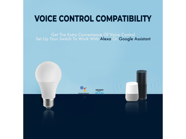 Smart WiFi LED Light Bulb, Works with Alexa and Google Assistant, 9W (60W Equivalent) RGBW LED Bulb, No Hub Required, Mobile App Remote Control,...